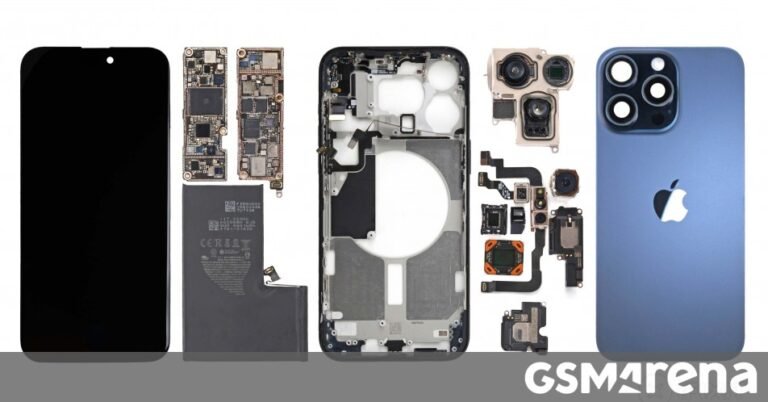 iPhone 15 Professional Max teardown on iFixit reveals extra of the identical