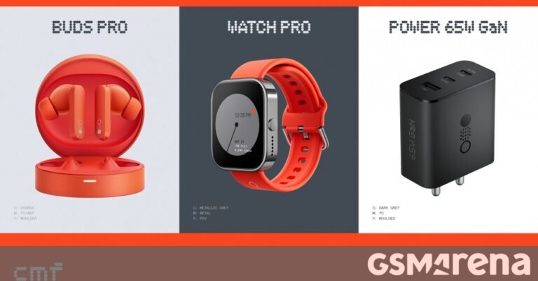 CMF by Nothing introduces three new merchandise: Buds Professional, Watch Professional, and 65W GaN charger