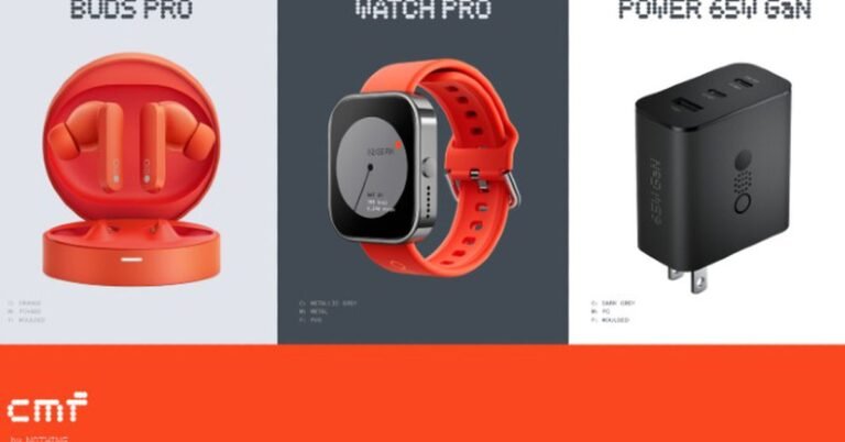 Nothing launches a smartwatch and earbuds that price lower than $120 mixed