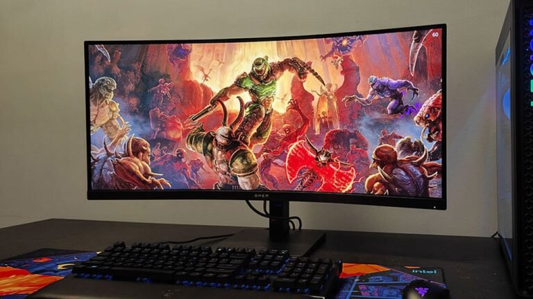 HP Omen 34C Gaming Monitor Evaluate