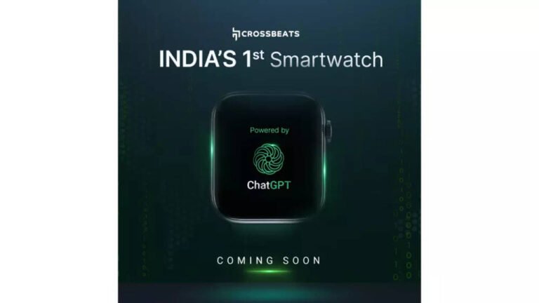 Crossbeats: Crossbeats launches India’s first smartwatch with ChatGPT: Key particulars