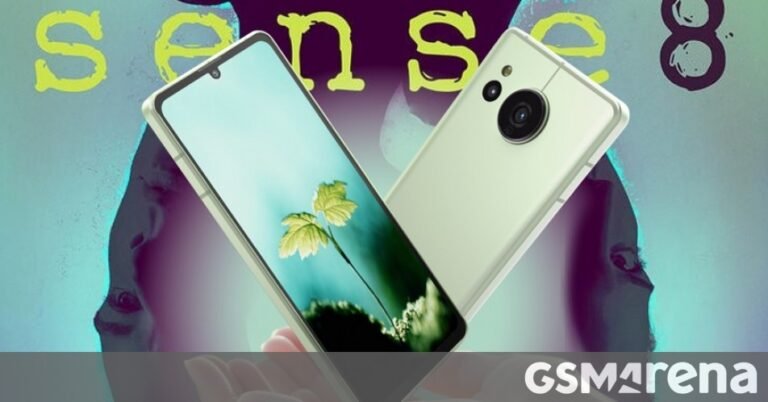 Sharp unveils Sense8 mid-ranger with Snapdragon 6 Gen 1, 50MP digital camera with OIS