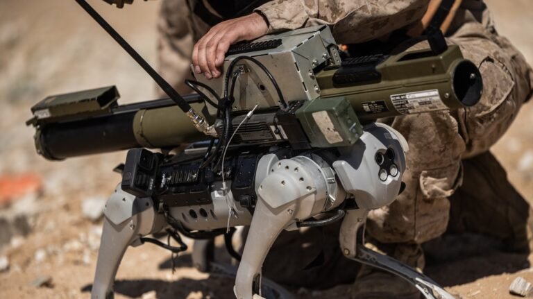 U.S. Marines Strapped a Rocket Launcher to a Robotic Canine You Can Purchase on Amazon