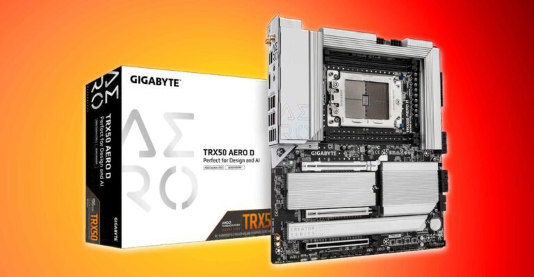 GIGABYTE’s new TRX50 AERO D motherboard detailed, prepared for 96C/192T CPUs from AMD