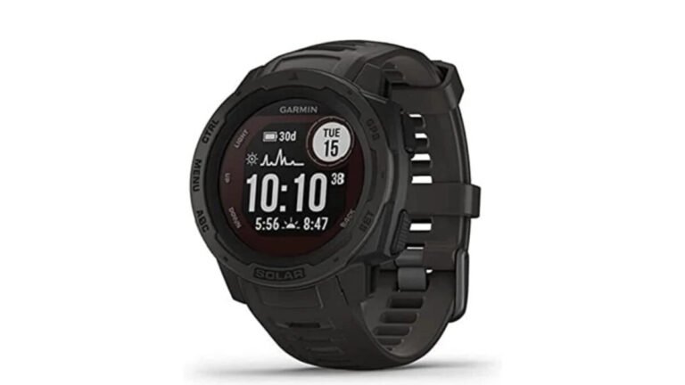 Get a Garmin Intuition Photo voltaic for 43% much less from Amazon and rating a watch with as much as 54 days of battery life on a budget
