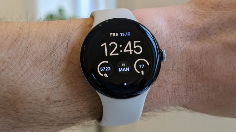 Take a look at of the Google Pixel Watch 2