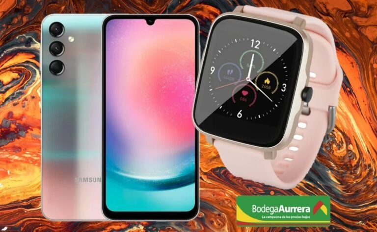 Combo of a Samsung cellular phone plus a smartwatch