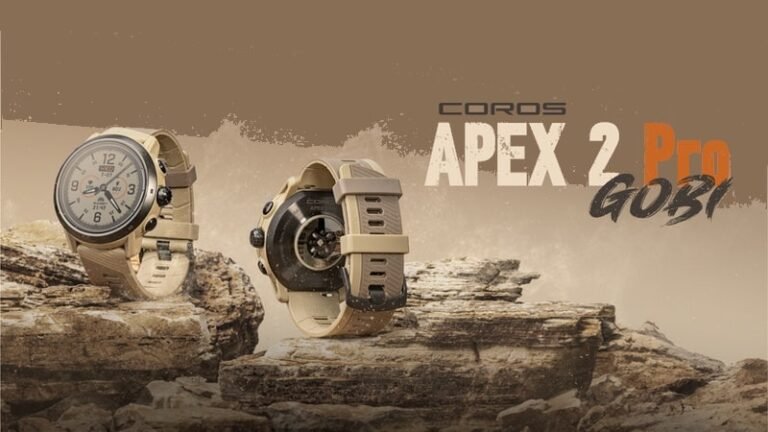 Gobi Desert impressed COROS APEX 2 Professional Gobi smartwatch