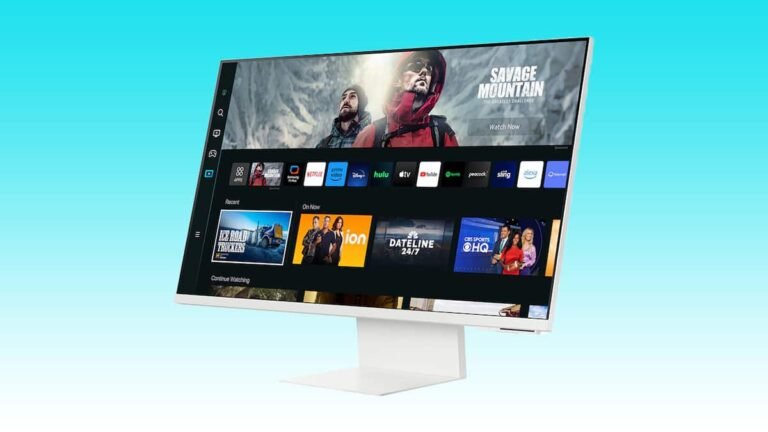 SAMSUNG sinks the value of this 4K sensible monitor as Black Friday countdown continues