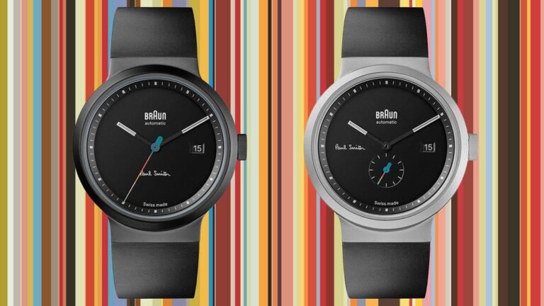 Restricted version Paul Smith x Braun collab makes me wish to ditch my smartwatch