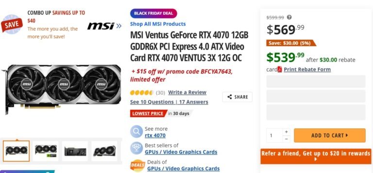 RTX 4070 for $515, RTX 4060 Ti 8GB for $329, get ’em whereas they’re sizzling!