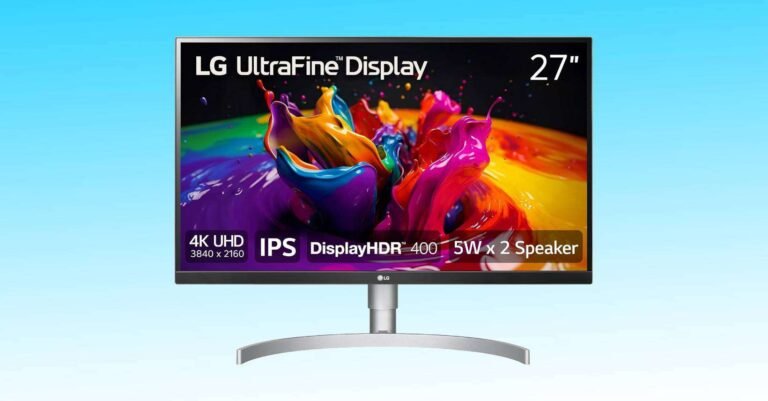 Black Friday deal shaves the worth of LG UltraFine 27 inch 4K monitor at Amazon
