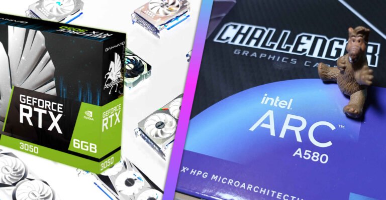 Intel Arc A580 targets RTX 3050/RX 6600 graphics, whereas NVIDIA plans for slower RTX 3050 6GB variant
