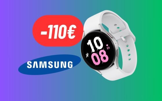 SAVE €110 on the Samsung Smartwatch: class and performance! (-33%)