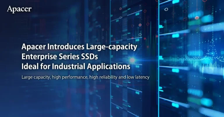 Apacer’s Enterprise Sequence SSDs: Massive-Capability for Industrial Use