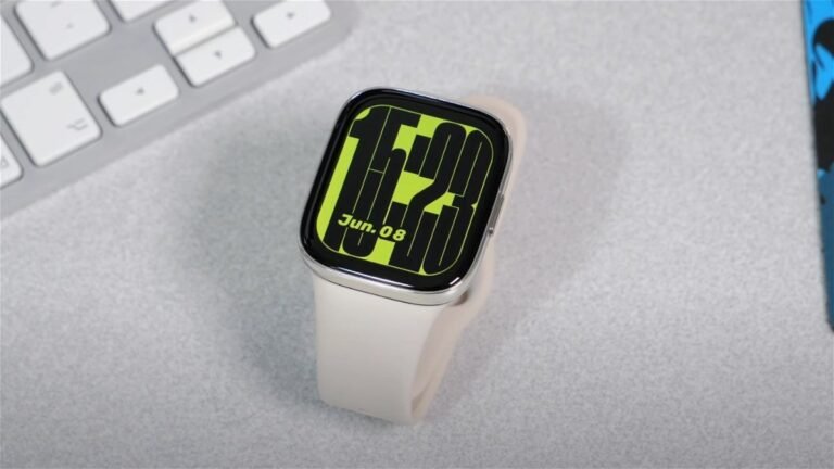 This Xiaomi smartwatch suffers a disproportionate fall