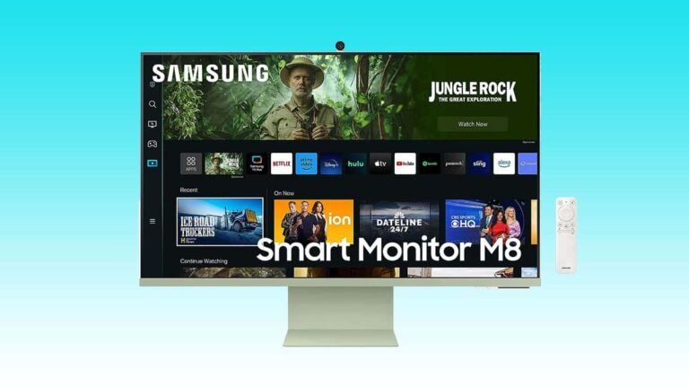 Slicing-edge Samsung sensible monitor is down by 29% on this welcoming Black Friday deal