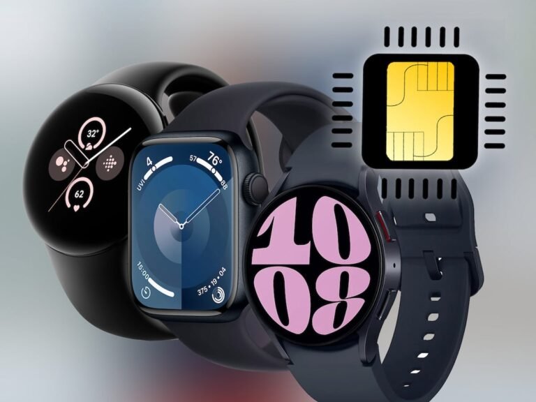 Samsung, Apple, Google & Co. Smartwatches with eSIM
