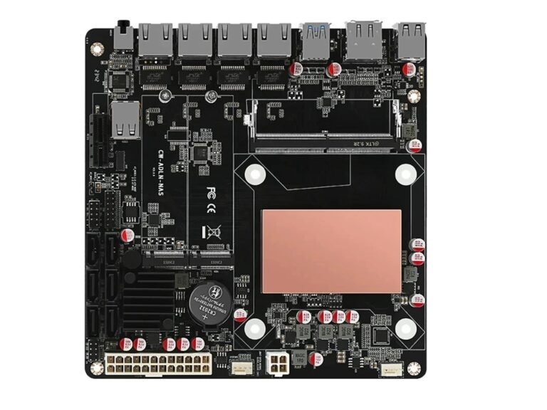 Use of various Intel processors potential: This motherboard is a robust basis for a DIY NAS